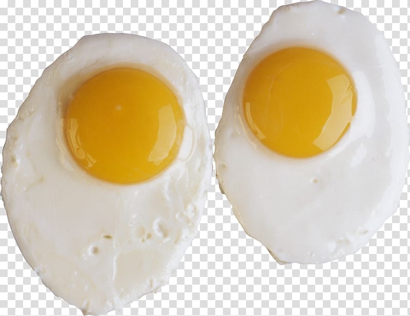 two sunny side-up eggs, Fried egg Breakfast Bacon Egg sandwich, Fried eggs transparent background PNG clipart