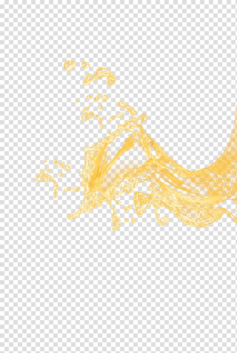 Material Yellow Pattern, Dynamic juice transparent background PNG clipart
