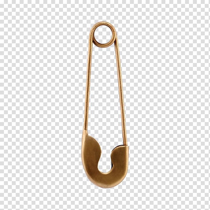 Safety pin Paper Brass House, stationary transparent background PNG clipart