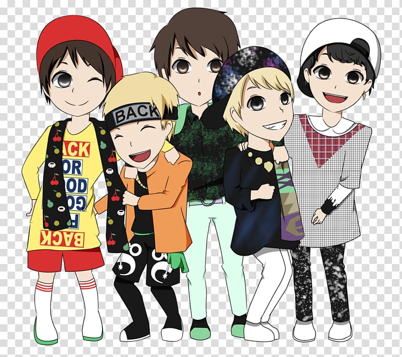 SHINee Everybody 3 2 1 One Chibi, Kpop chibi transparent background PNG clipart