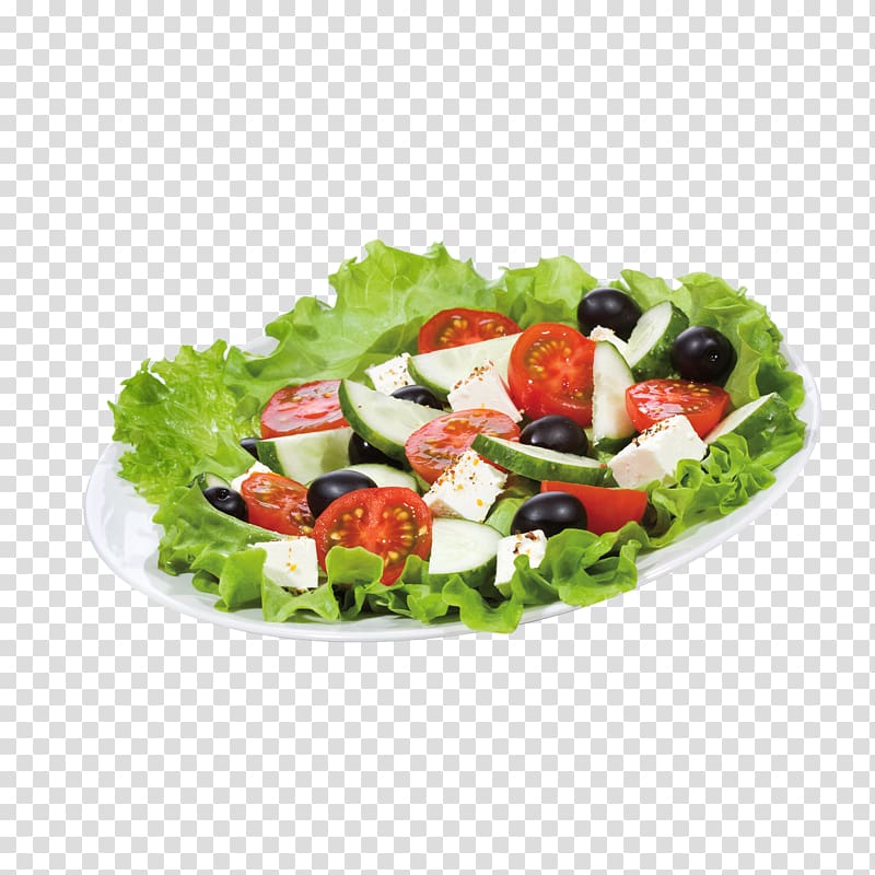 Vegetable salad on white plate, Greek salad Berry Caesar salad , salad ...
