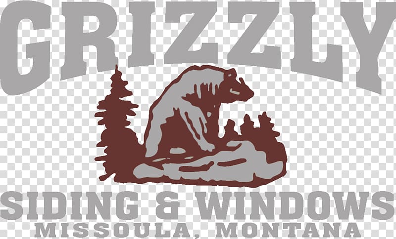 Logo Mammal Brand Recreation Font, grizzly painting transparent background PNG clipart