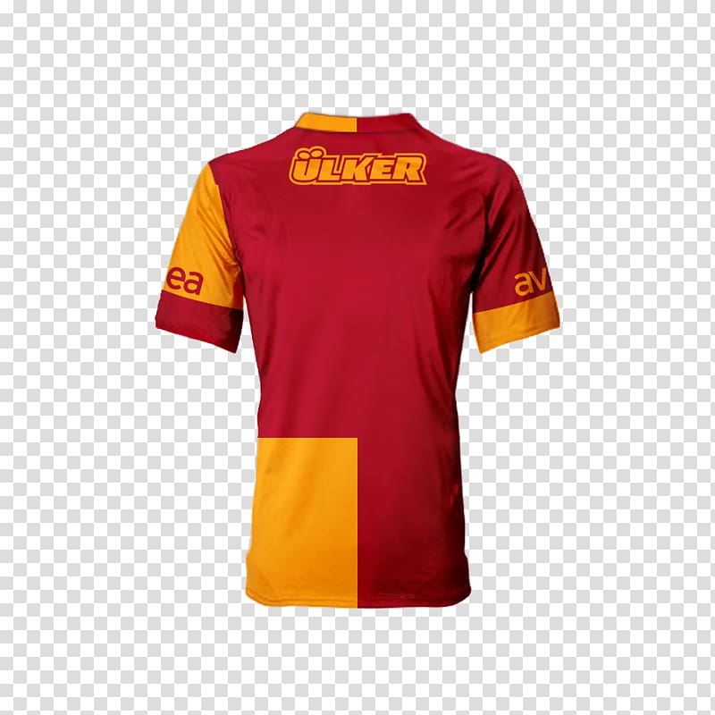 Sports Fan Jersey Galatasaray S.K. T-shirt Kit Uniform, T-shirt transparent background PNG clipart