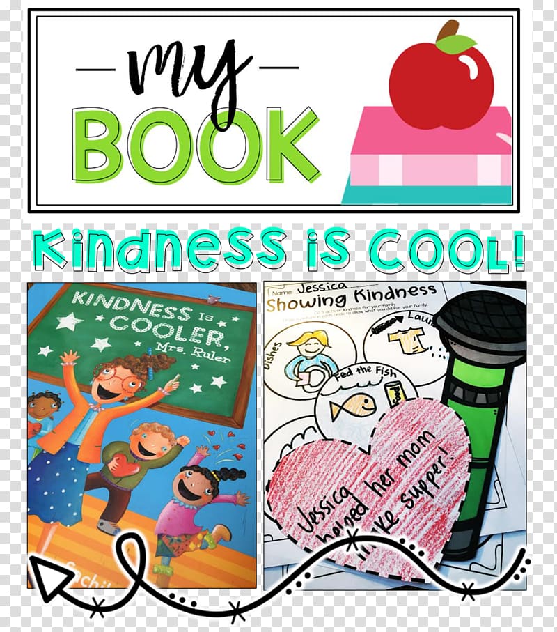 Kindness Is Cooler, Mrs. Ruler The Teacher Elementary school, Book love transparent background PNG clipart