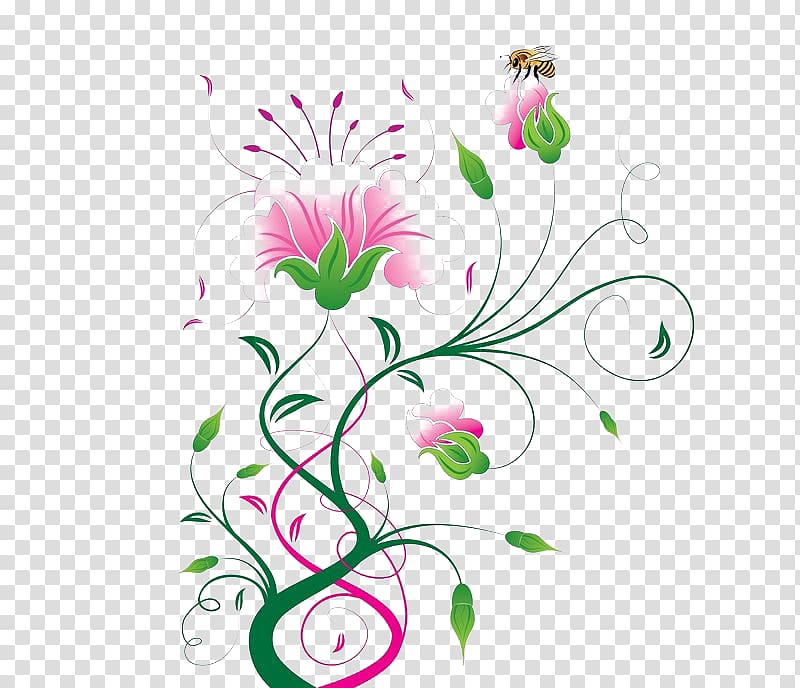 Floral design Abstract art Flower, flower transparent background PNG clipart