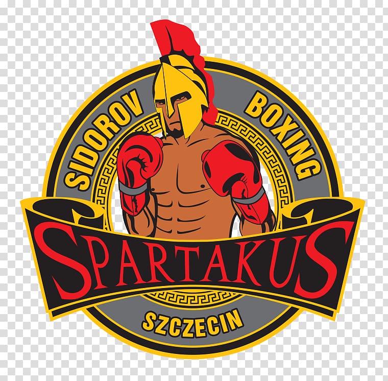 Klub bokserski Spartakus Szczecin Boxing Combat sport Logo Emblem, Boxing transparent background PNG clipart