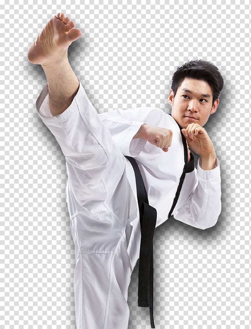 Karate Dobok Taekwondo Japanese martial arts, karate transparent background PNG clipart