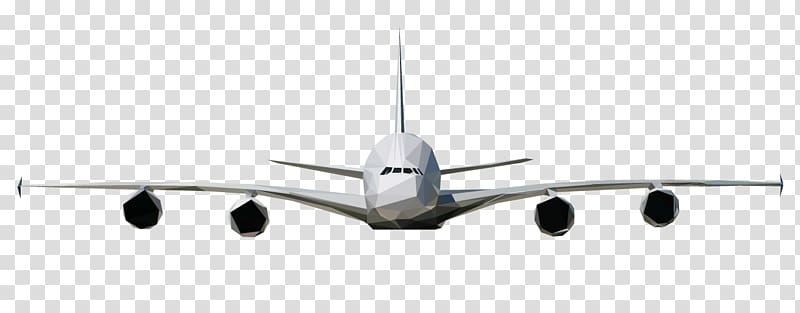 Airbus A380 Narrow-body aircraft Air travel, aircraft transparent background PNG clipart