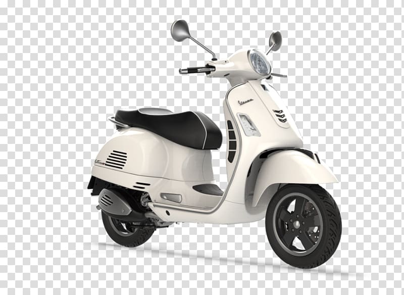 Piaggio Vespa GTS 300 Super Scooter Motorcycle, vespa transparent background PNG clipart