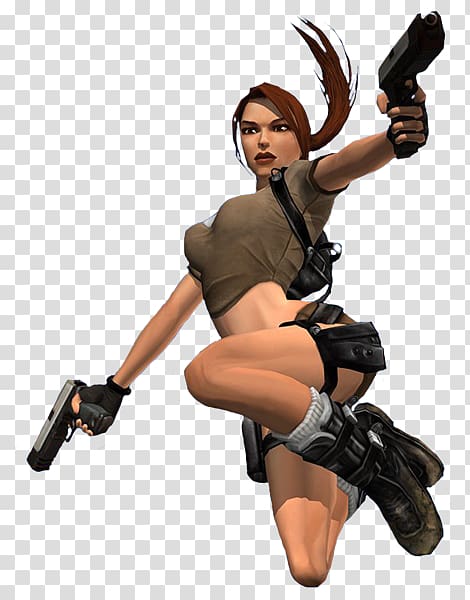 Lara Croft transparent background PNG clipart