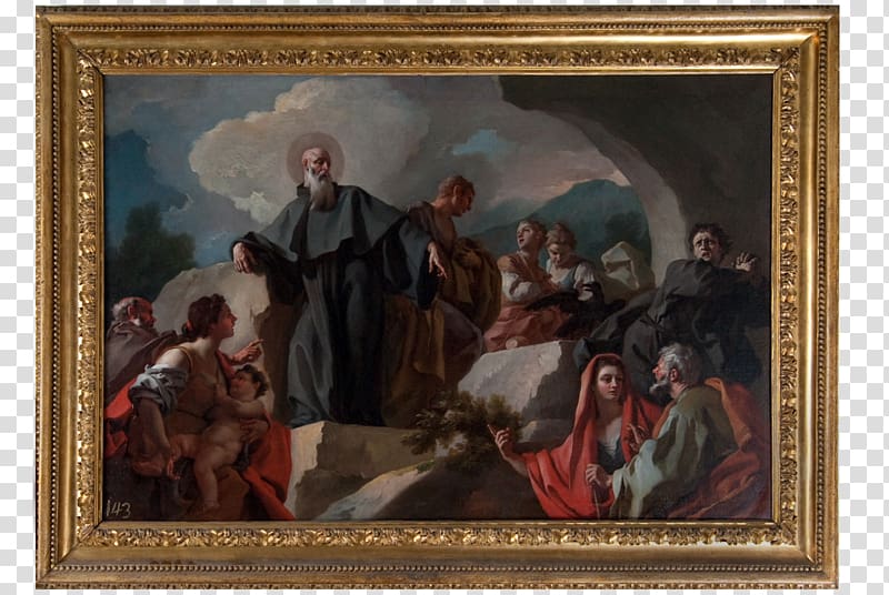 Quadreria del Pio Monte della Misericordia Painting Saint Peter raises Tabitha The Seven Works of Mercy, painting transparent background PNG clipart
