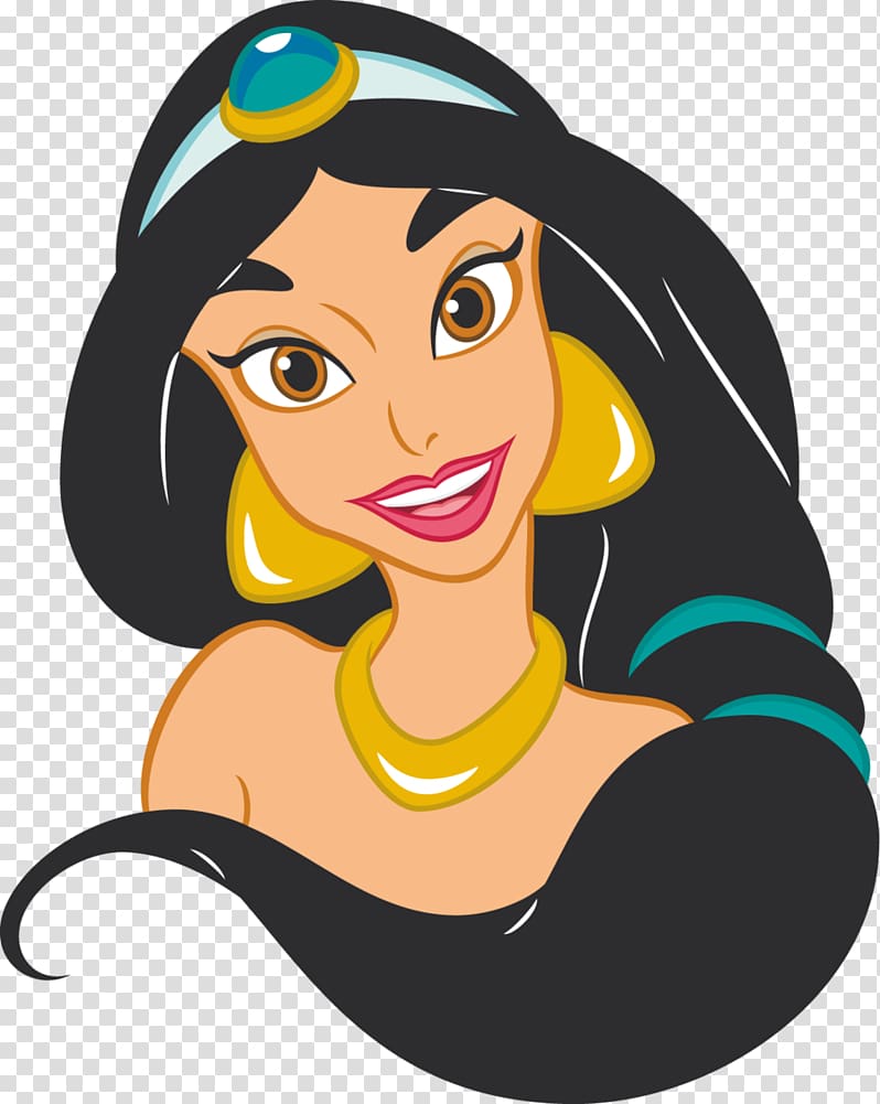 Princess Jasmine illustration, Princess Jasmine Aladdin Genie Ariel Disney Princess, Jasmine Pic transparent background PNG clipart