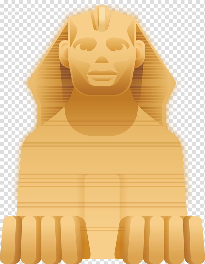 Great Spinx of Giza art, Great Sphinx of Giza Ancient Egypt Esfinge egipcia, Egypt transparent background PNG clipart