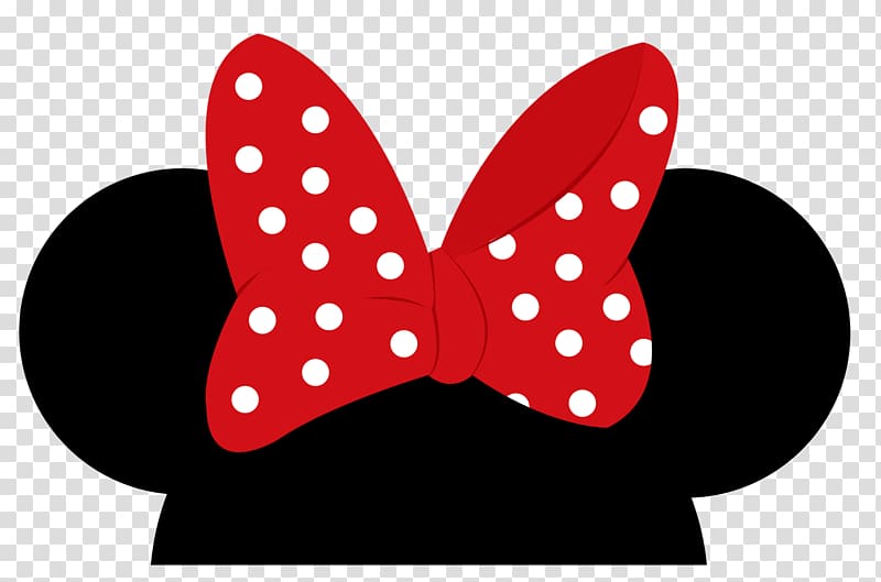Minnie Mouse , Minnie Mouse Mickey Mouse Ear, mini transparent background PNG clipart