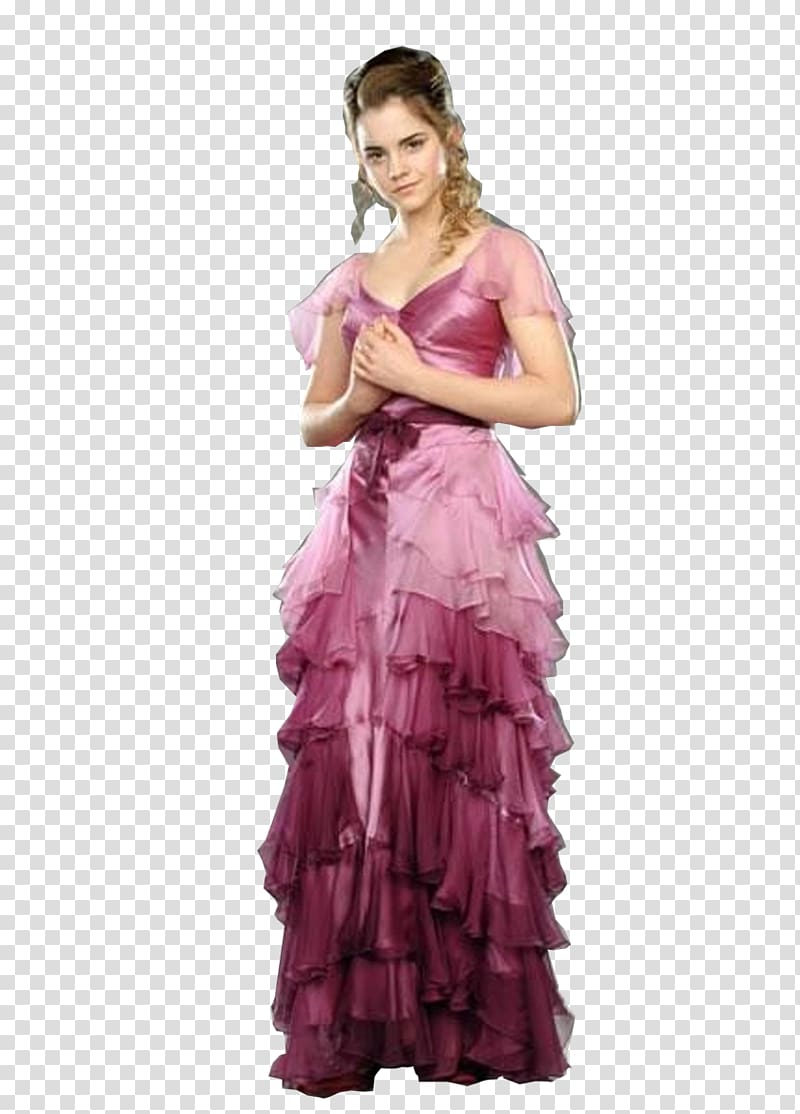 Hermione Granger Harry Potter Dress Ball gown, dresses transparent background PNG clipart