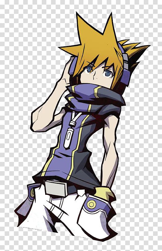 The World Ends with You Kingdom Hearts 3D: Dream Drop Distance Japanese role-playing game, scratched transparent background PNG clipart