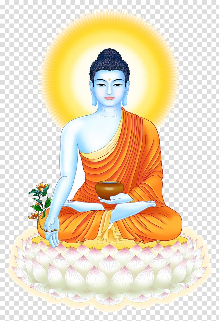 Gautama Buddha Buddhism Buddhahood Buddhist art Buddharupa, Eastern glass Medicine Buddha, Gautama Buddha illustration transparent background PNG clipart