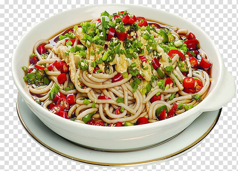 Chicken Pepper steak Chinese noodles Soba, Featured chicken buckwheat noodles transparent background PNG clipart