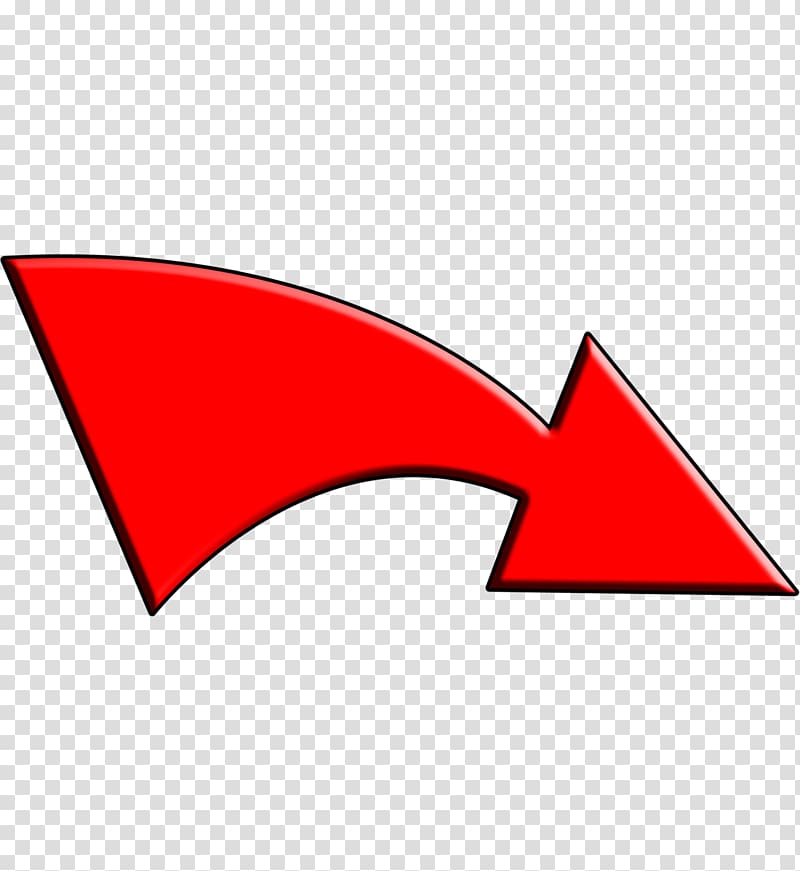 red zig zag arrow clip art