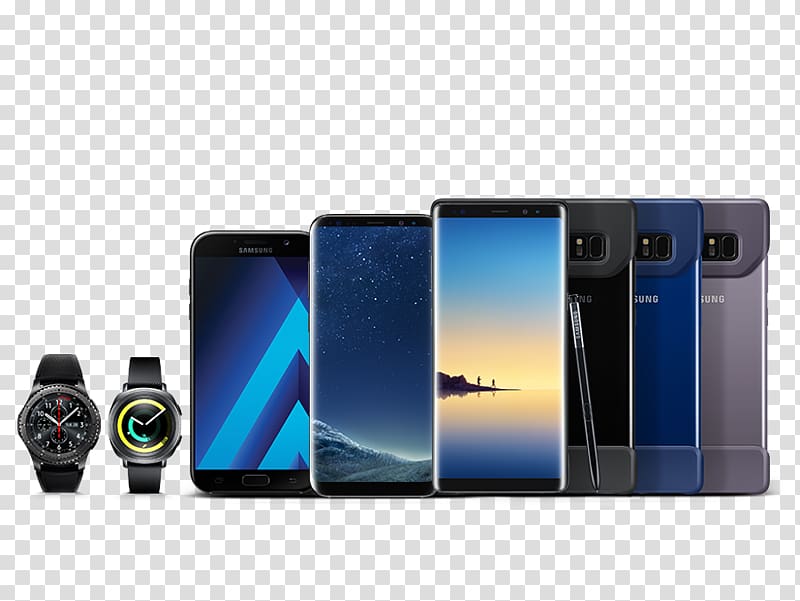 Smartphone Mobile Phones Electronics Samsung, smartphone transparent background PNG clipart