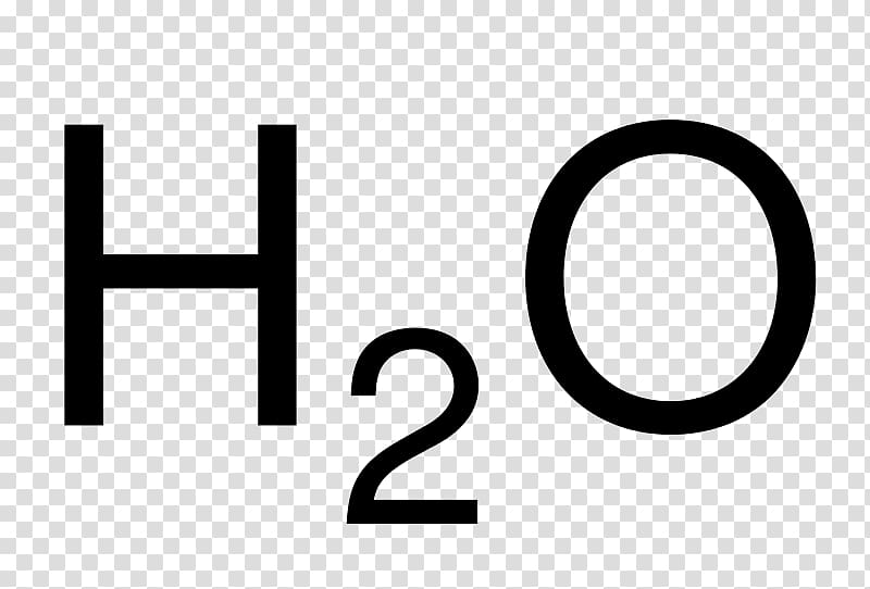 Chemical formula Chemistry Molecular formula Molecule Water, chemical formula transparent background PNG clipart