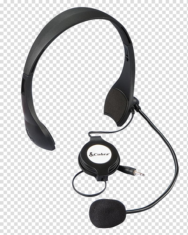 Wireless microphone Citizens band radio Headset, headset transparent background PNG clipart