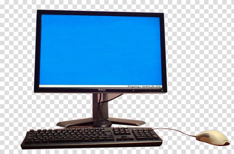 Dell Computer Monitors Bluechip Computers Desktop Computers, Computer transparent background PNG clipart