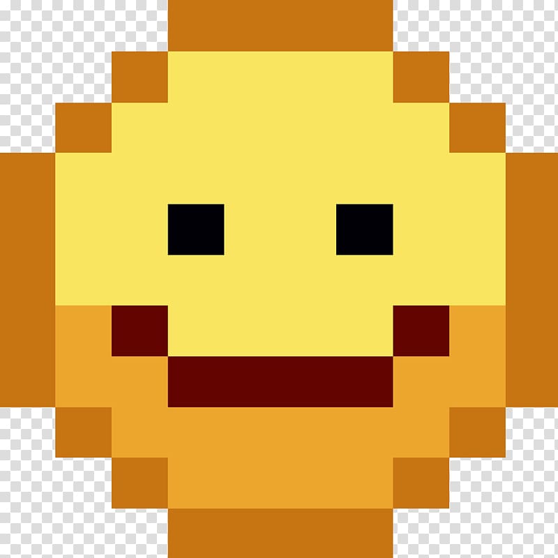 Emoticon Emoji Smiley Bead Wink, 8 BIT transparent background PNG clipart