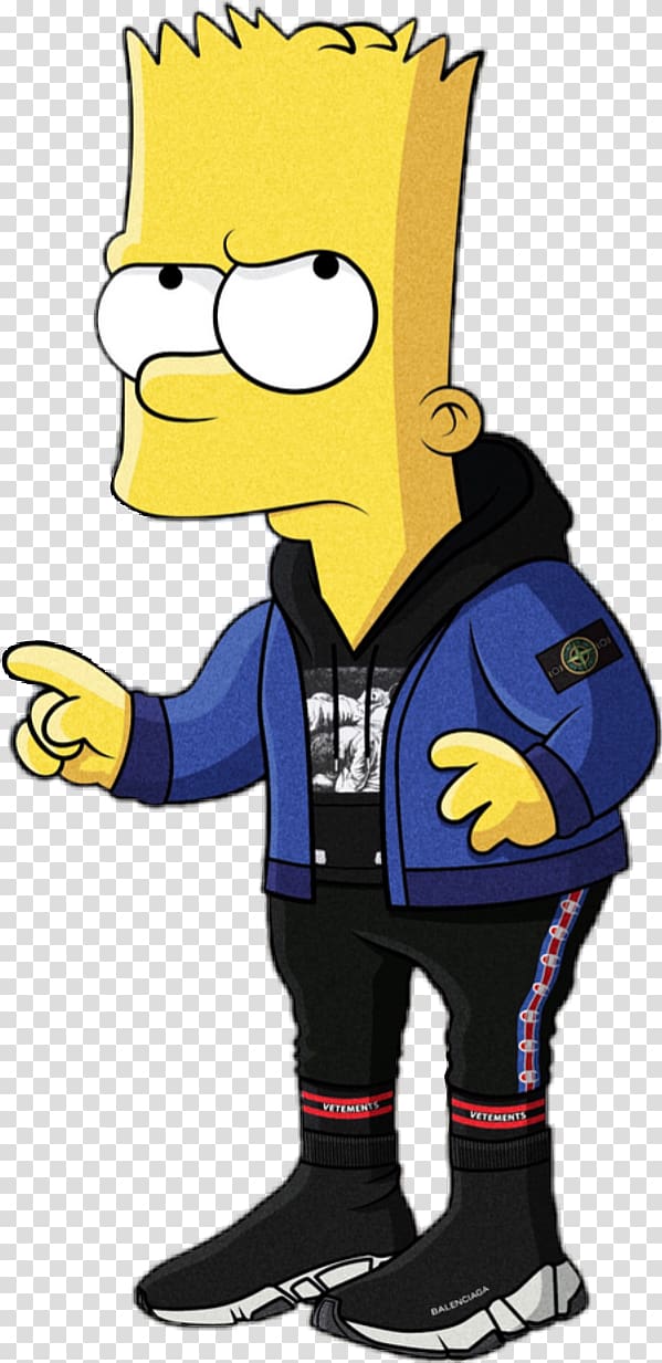 Supreme Wallpaper With Bart Simpson - Bart Simpson Supreme Gucci Png,Cool  Png Backgrounds - free transparent png images 