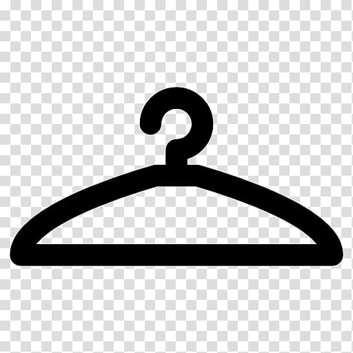 black cloth hanger illustration, T-shirt Clothes hanger Clothing Tool Computer Icons, hanger transparent background PNG clipart