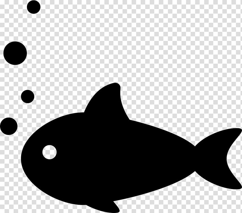 Silhouette Fish, Silhouette transparent background PNG clipart