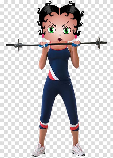 Betty Boop Physical fitness , betty boop humana transparent background PNG clipart