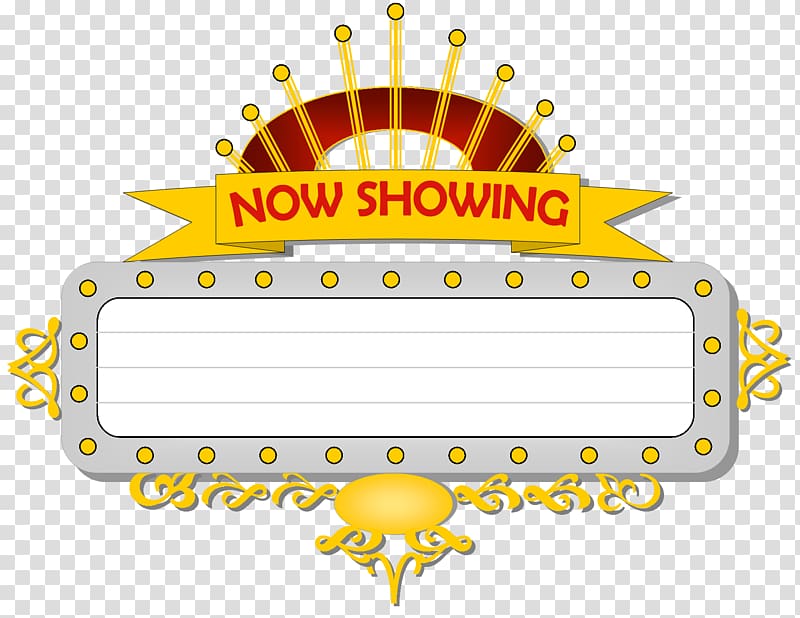 Cinema Marquee , Hr transparent background PNG clipart