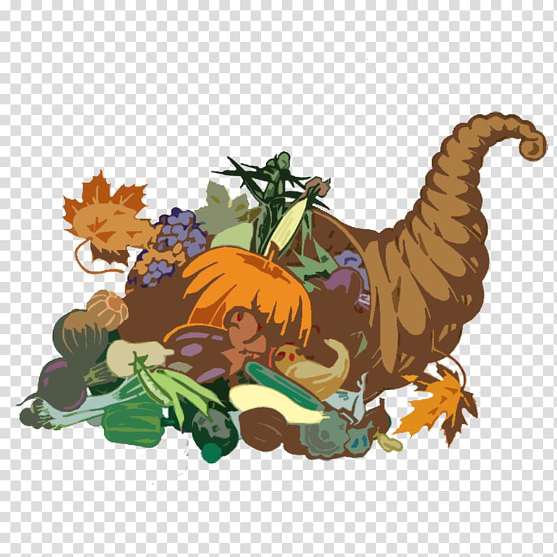 Cornucopia Free content , First Thanksgiving transparent background PNG clipart