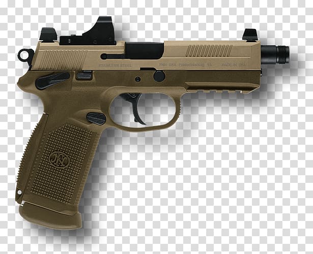 FN FNX .45 ACP FN Herstal Semi-automatic pistol, Handgun transparent background PNG clipart