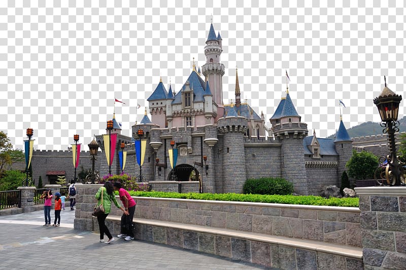 Hong Kong Disneyland Amusement park The Walt Disney Company, Disney HQ transparent background PNG clipart