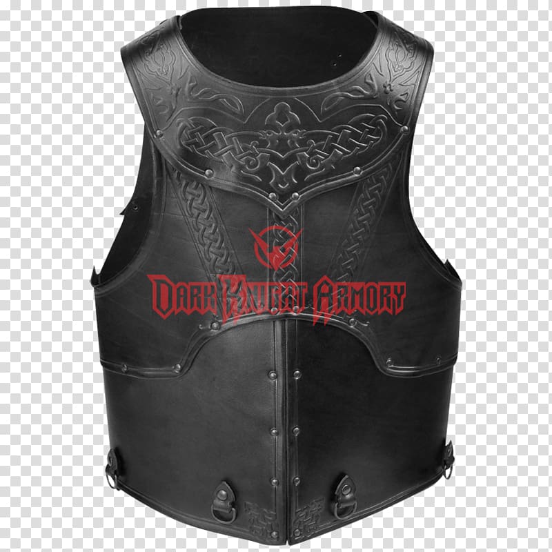 Muscle cuirass Leather Components of medieval armour, armour transparent background PNG clipart