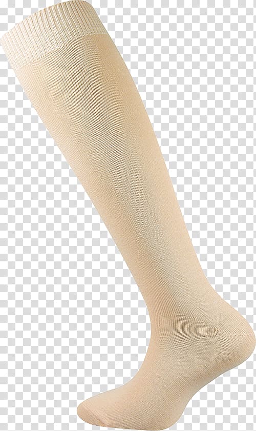 Hugo Sock Foot Knee Beige, Hertz transparent background PNG clipart
