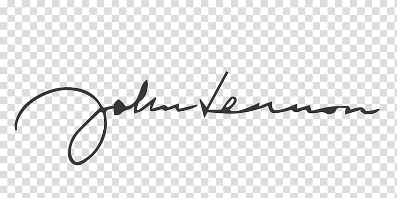 John Lennon Signature Box Musician The Beatles Autograph, others transparent background PNG clipart