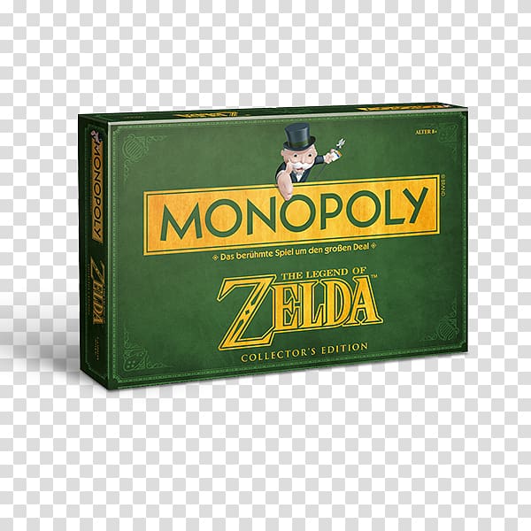 The Legend of Zelda: Collector's Edition USAopoly Monopoly Board game, monopoly hotel transparent background PNG clipart