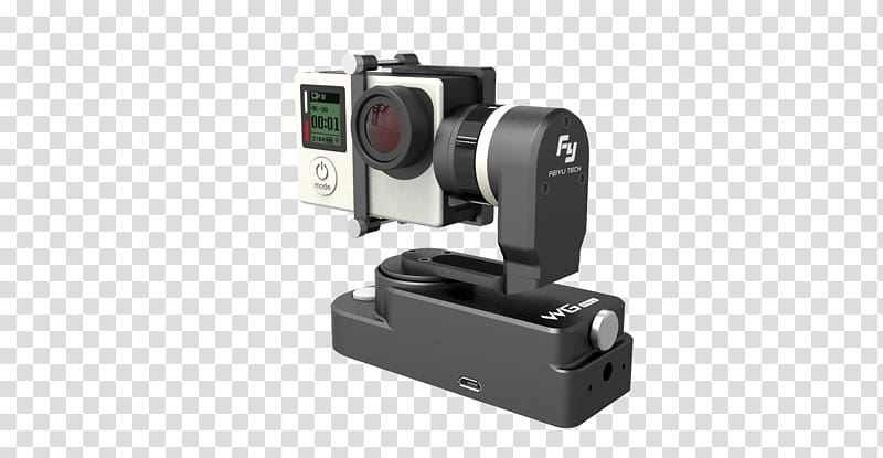 Feiyu Tech FY Gimbal GoPro Camera MINI Cooper, GoPro transparent background PNG clipart
