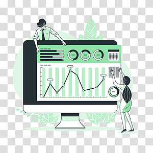 illustration, Statistics, stat, chart, data, infographic, information, analysis, investment, market, business analytics transparent background PNG clipart thumbnail