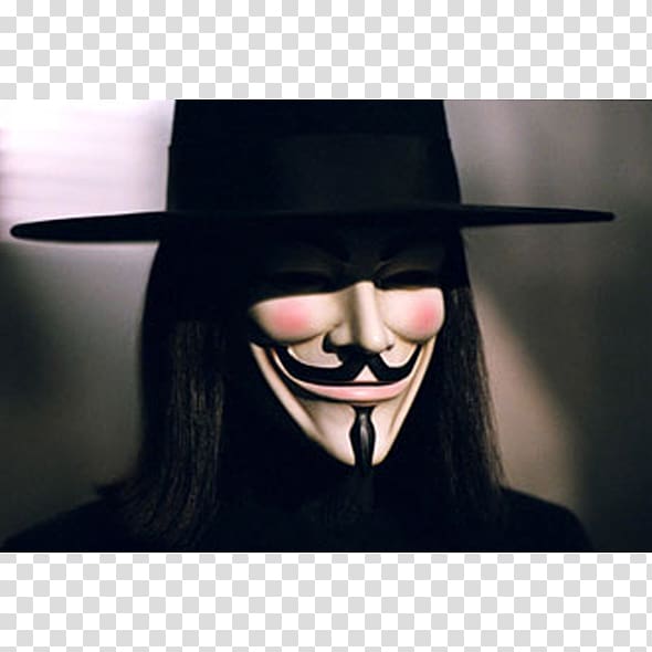 V Guy Fawkes mask Gunpowder Plot YouTube, youtube transparent background PNG clipart