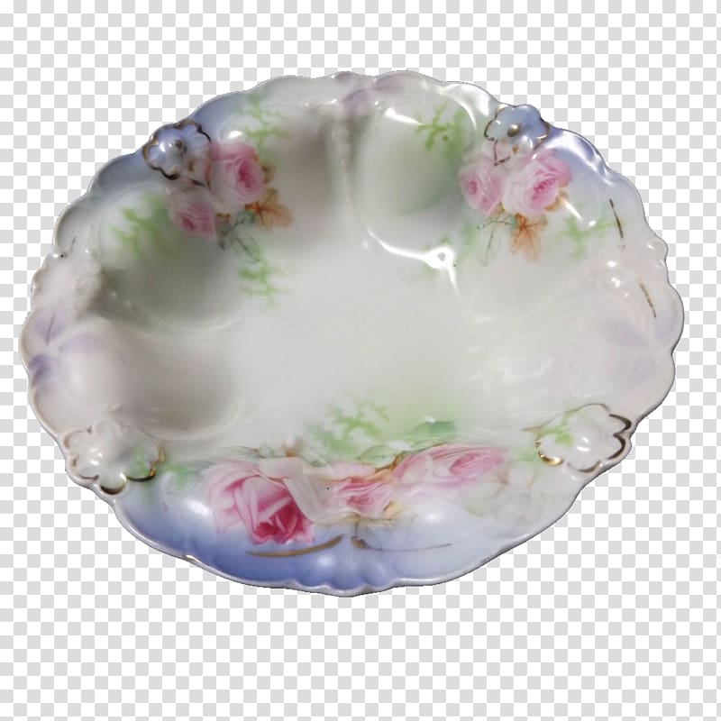 Bowl M Porcelain, handpainted antique jewelry transparent background PNG clipart
