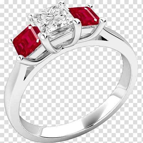 Ruby Diamond Wedding ring Engagement ring, types of stones rings transparent background PNG clipart