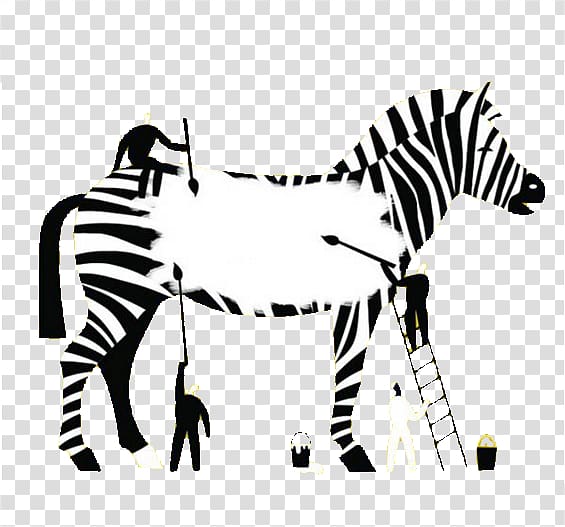 Artist Illustrator Communication Arts Illustration, Depicting zebra transparent background PNG clipart