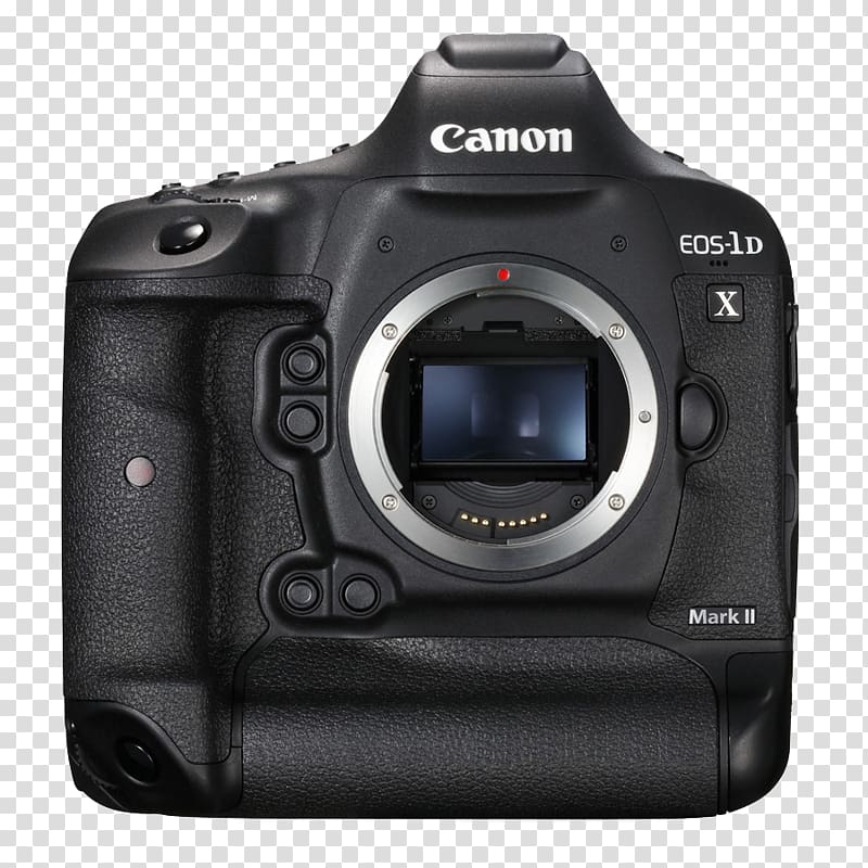 Canon EOS-1D X Canon EOS 5D Mark III Canon EOS 1D X Mark II 20.2 MP Digital SLR Camera, Body Only, Camera transparent background PNG clipart