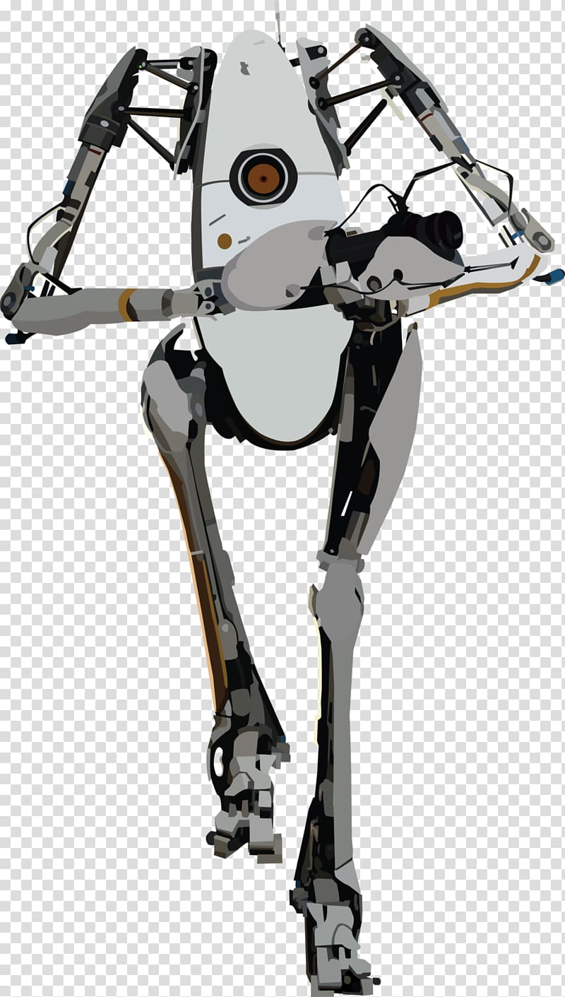 Portal 2 Cave Johnson GLaDOS Chell, body transparent background PNG clipart