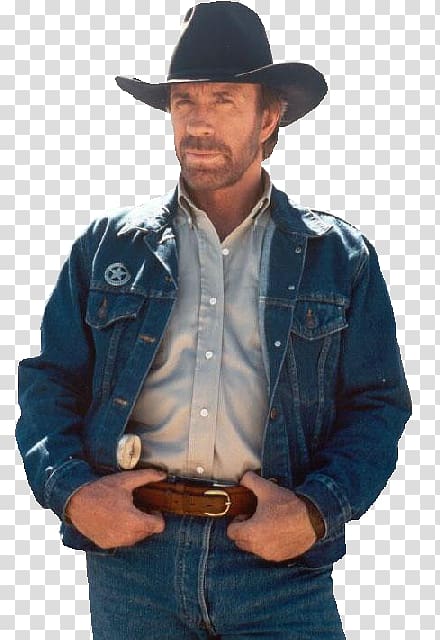 Cowboy hat .net Denim Facial hair, Chuck Norris transparent background PNG clipart