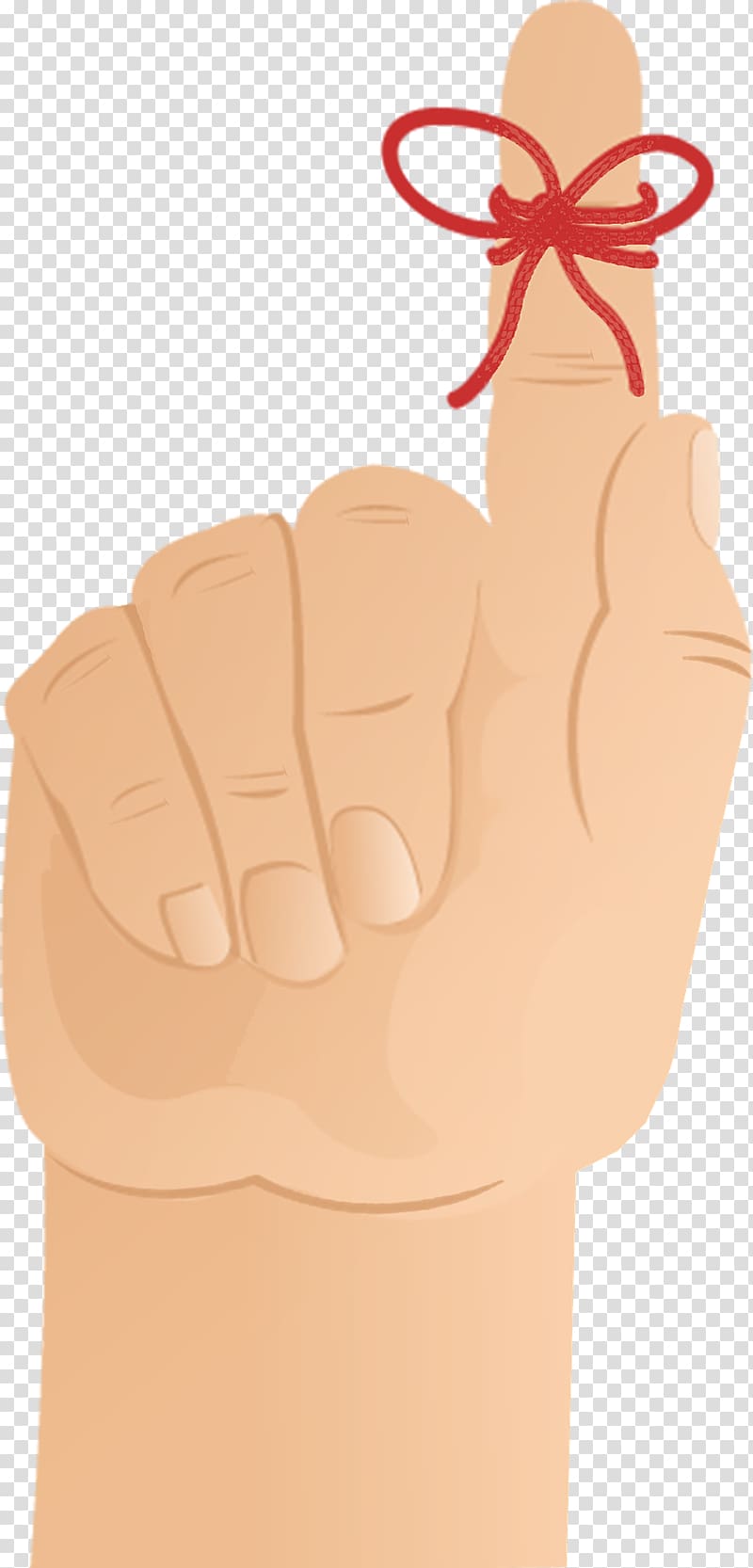 Index finger Thumb, fingers transparent background PNG clipart